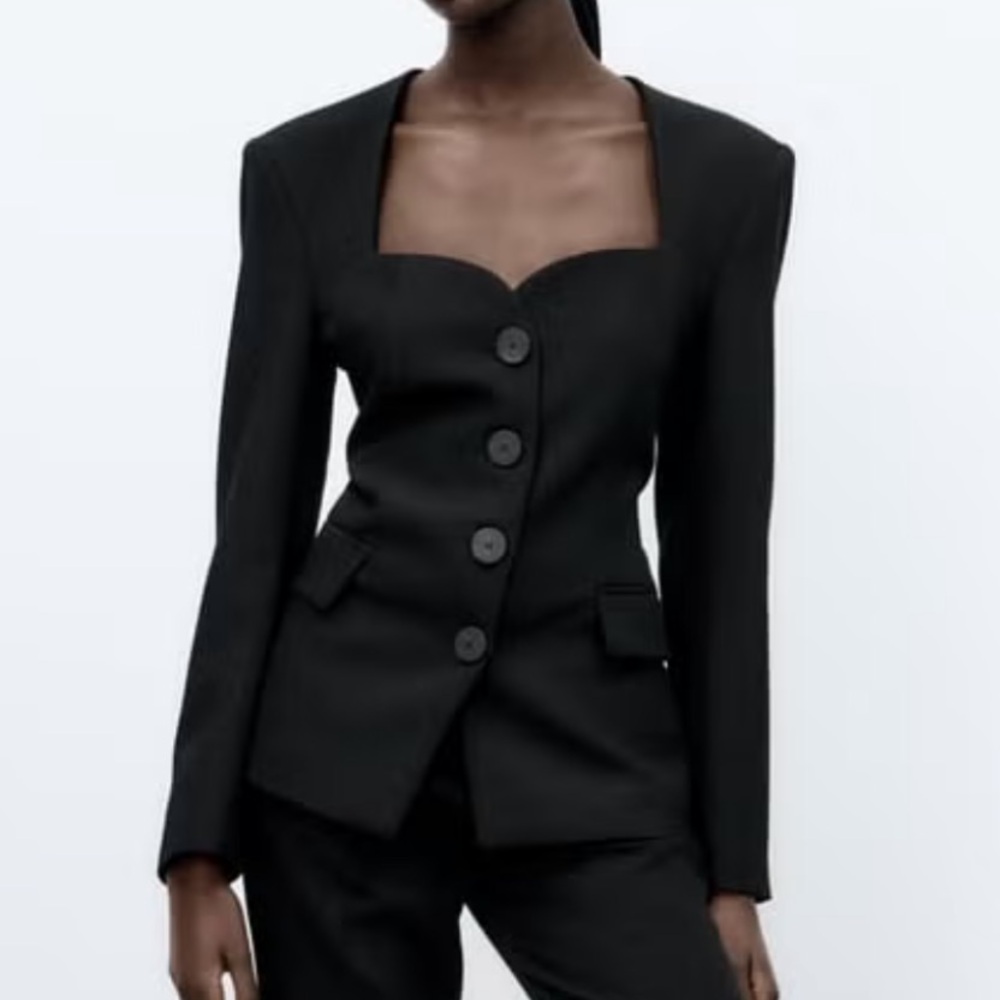 Zara Black Women's Blazer NWT
